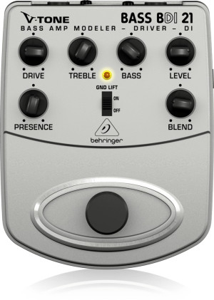 Behringer BDI21 - Bass-Effekt mit Vorverstärke...