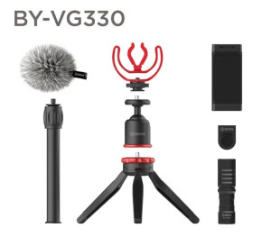 BOYA BY-VG330 - zestaw wideo do smartfonów
