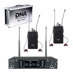 DNA IN-EAR DOUBLE - douszny odsłuch bezprzewodowy