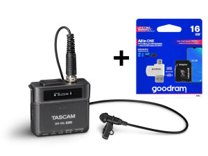 Tascam DR-10L PRO Rejestrator dźwięku + karta...