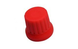 DJ TECHTOOLS- CHROMA CAPS ENCODER- CZERWONY