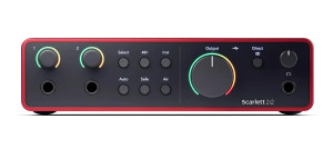 Focusrite Scarlett 2i2 4Gen - Audio Interface