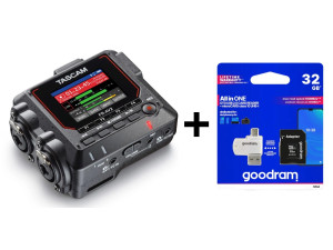 Tascam FR-AV2 Rejestrator dźwięku + karta mic...