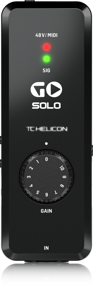 TC Helicon GO SOLO - High-Definition Audio/MIDI...