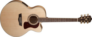 ‌WASHBURN HJ 40 SCE (N) - Jumbo acoustic guitar