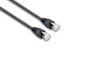 Hosa CAT-503BK Kabel Cat 5e, 8P8C, 0.91m, czarny