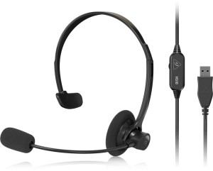 ‌Behringer HS10 - USB Mono Headset with Swive...