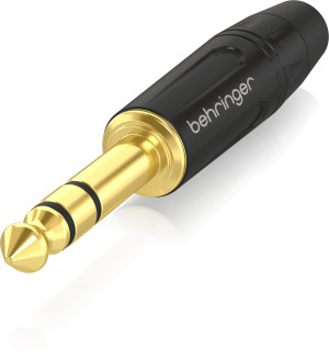 Behringer 4SG-BK – Stereo-Klinkenstecker 6,3 mm