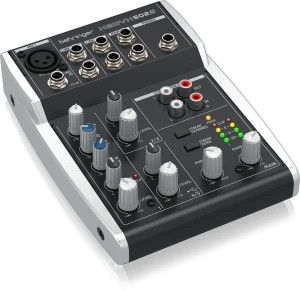 ‌Behringer 502S - 5-Channel Compact Analog Mi...