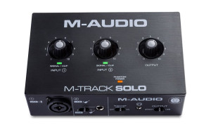 ‌M-audio M-track solo - Interfejs Audio USB