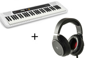 CASIO CT-S200 WE - KEYBOARD + słuchawki