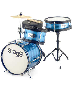 Stagg TIM J 3/12B BL – Acoustic Drum Set