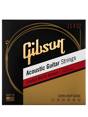 Gibson SAG-CBRW11 Coated 80/20 Bronze - Struny ...