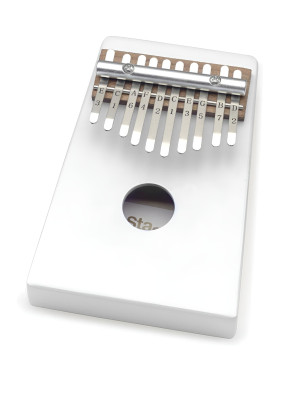 Stagg KALI-KID10-WH – Kalimba für Kinder und...
