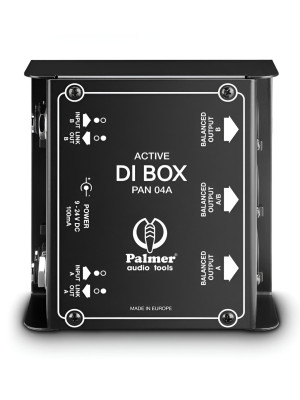 Palmer PAN 04 A – aktywny 2-kanałowy DI-box