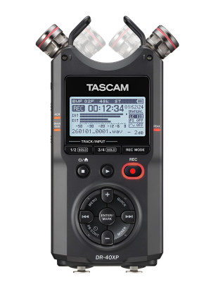 Tascam DR-40XP – portable 32-bit float audio ...