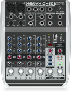 Behringer QX602MP3 - Audio Mixer
