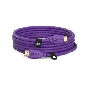 Rode HDMI CABLE 3PU - Violettes HDMI-Kabel 3m