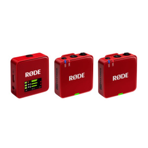 RODE Wireless GO III RED - System mikrofonów b...