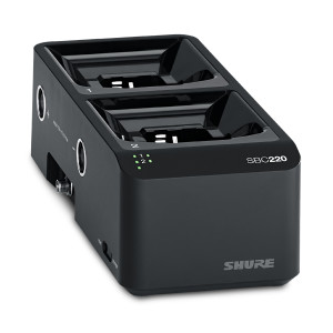 Shure SBC220 - Vernetztes Ladegerät für zwei ...