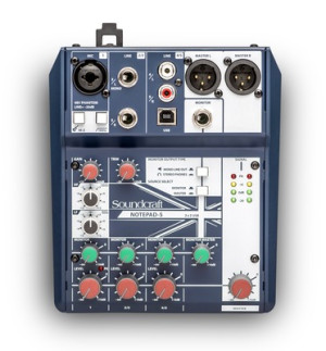 SOUNDCRAFT Notepad-5 - mixing consoles