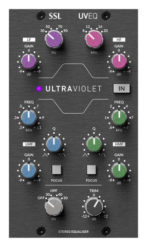 SSL 500-Series UltraViolet EQ