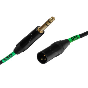 SSQ JSXM5 Event - Jack Stereo 6.3 - XLR Männli...