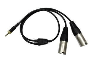‌CKMOVA AC-TLX2 - 3,5 mm TRS (verschraubt) zu...