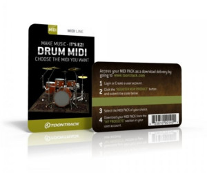 Toontrack DRUM MIDI Pack - Superior/ EZdrummer ...