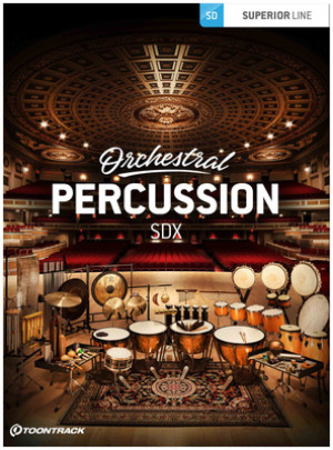 Toontrack Orchestral Percussion SDX (license)