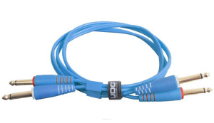 UDG ULT Cable 2x1/4' Jack Blue ST 1.5m - Audio-...