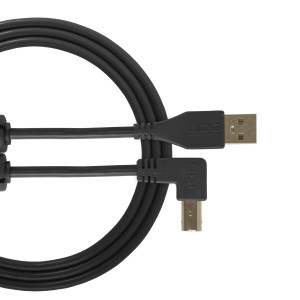 UDG Ultimate Audio Cable USB 2.0 A-B Black Angl...