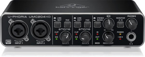 Behringer UMC204HD - USB Audio Interface