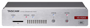 Tascam VS-R265 - 4K/UHD Video Streamer/Recorder