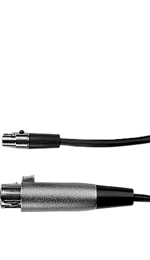 Shure WA 310 kabel MINI XLR żeński na XLR że...