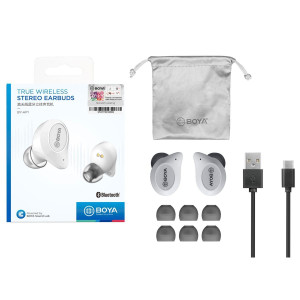 ‌BOYA BY-AP1 WHITE - True Wireless Stereo Ear...