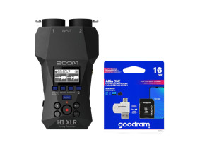 Zoom H1 XLR + karta GOODRAM microSDHC 16GB – ...
