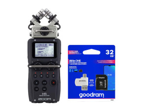 Zoom H5 + karta pamięci GOODRAM microSDHC 32GB...