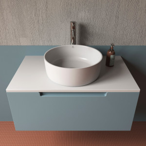 Bali washbasin - Mat- kamienny kompozyt