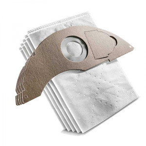 Karcher Sacchi Filtro Tessuto 5ST - 2.889-217.0 per NT 22 - Confezione 5 pezzi