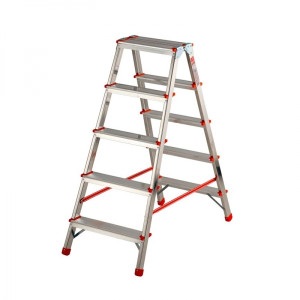 Gierre Stylo BA230 - Sgabello Alluminio - 4 Gradini