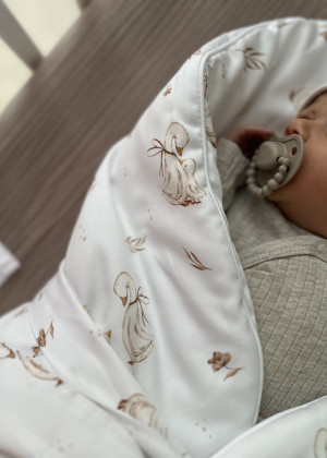 Rożek usztywniany bawełniany PREMIUM z wypustką