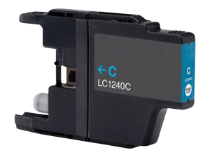 Brother Lc1240c Xl Cyan Kompatibel Blækpatron 20 Ml. (Lc-1240c)