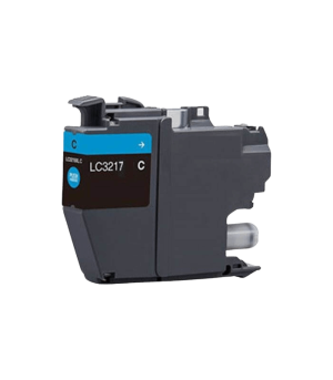 Brother Lc3217c Cyan Kompatibel Blækpatron 550 Sider (Lc-3217c)