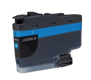 Brother Lc3235xlc Cyan Kompatibel Blækpatron 50 Ml.