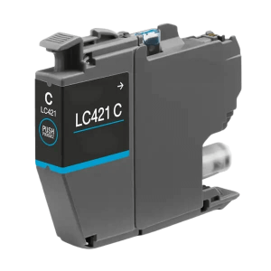 Brother Lc421c Cyan Kompatibel Blækpatron 200 Sider