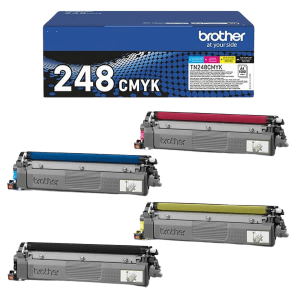 Brother Tn248val Cmyk Original Multipack 4000 Sider