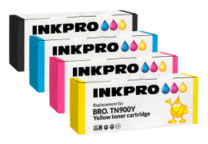 Brother Tn900 4 Stk. Rabatpakke Toner 24000 Sider - Kompatibel