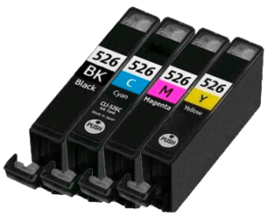 Canon Cli-526  4 Stk. Rabatpakke Blækpatron 36 Ml. - Kompatibel