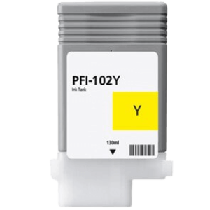 Canon Pfi102y Gul Kompatibel Blækpatron 130 Ml. (0898b001)